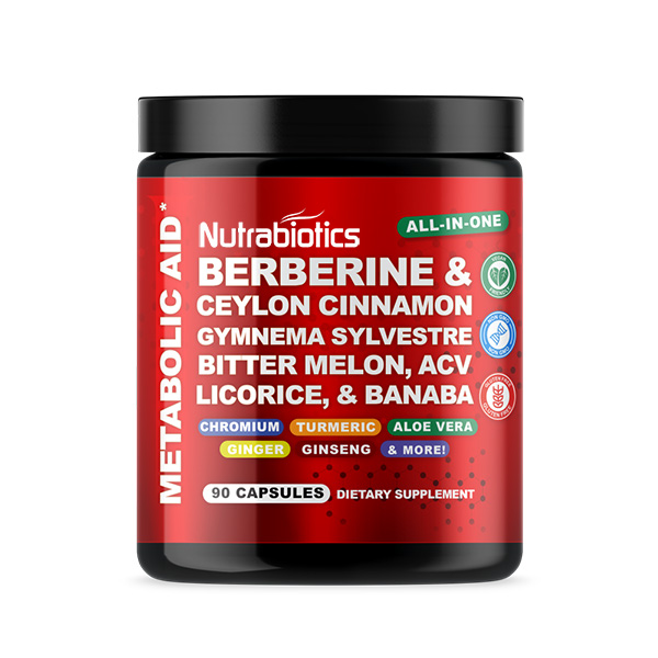 Berberine & Ceylon Cinnamon W/ Gymnema Sylvestre, Chromium, Banaba, Bitter Melon, Licorice, ACV, & More ! Veg Cap
